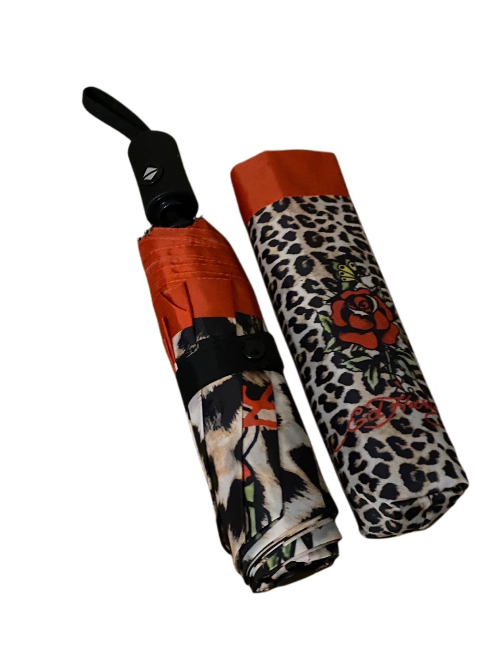 Ed Hardy Wild About You Leopard Umbrella